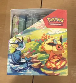 Pokemon Prismatic Evolutions Mini Tin Display Box (8 Mini Tins) - FACTORY SEALED - Image 4