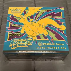 Pokemon Ascended Heroes - Pokemon Center Elite Trainer Box ETB Sealed - Image 1