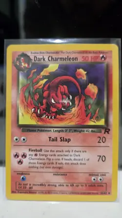[LP/MP] Dark Charmeleon 32/82 GOLD W STAMP Pokemon TCG - Image 1