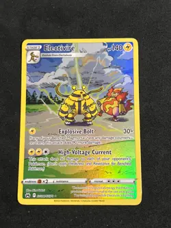 Pokemon Electivire Ultra Rare SWSH: Crown Zenith: Galarian Gallery GG08/GG70 NM - Image 1