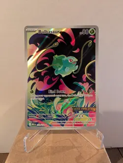 Pokemon TCG Bulbasaur - (Mega Evolution Stamped) 133/132 Holo -NM - Image 1