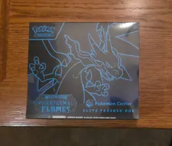 Phantasmal Flames Pokemon Center ETB (Elite Trainer Box) Sealed - Image 1