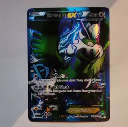 Pokemon Tornadus EX Team Plasma Plasma Freeze 114/116 Ultra Rare Full Art Holo - Image 1