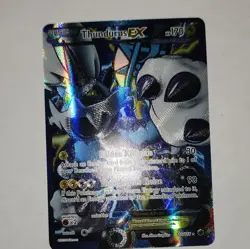 The Pokemon Company Thundurus EX 110/116 Plasma Freeze Ultra Rare Full Art Holo - Image 1
