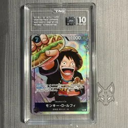 One Piece - TAG 10 - Luffy P-075 May Saikyo Jump Promo (US Seller - Image 1