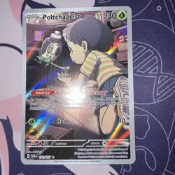 Poltchageist Illustration Rare Pokemon TCG Card Twilight Masquerade 171/167 NM - Image 1