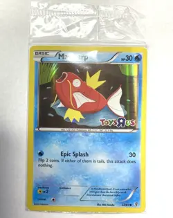 Magikarp 22/83 ENGLISH CARD Toys"R"Us Generations Promotional Card SEALED! - Image 1