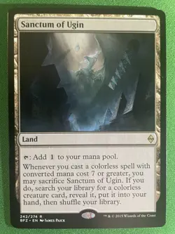 MTG Sanctum Of Ugin Battle For Zendikar Magic the Gathering - Image 1