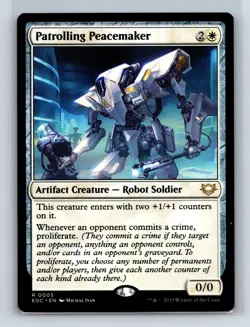 Commander: Edge of Eternities #5 Patrolling Peacemaker - Image 1
