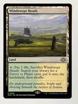 Windswept Heath Modern Horizons 3 Non-Foil MTG NM - Image 1