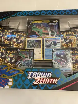 Pokemon TCG Crown Zenith Sea and Sky Premium Collection Box SEALED 14 Packs - Image 3