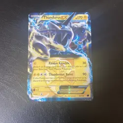 Thundurus EX 38/116 Pokemon TCG Plasma Freeze - Image 1