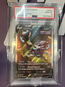 2023 Pokemon Hoopa V Crown Zenith GG53/GG70 PSA 10 - GEM MINT - Image 1