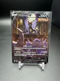 Umbreon v Alt Art 189/203 Pokemon SWSH Evolving Skies NM - Image 1