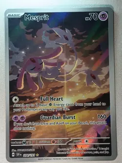 Mesprit 204/191 Illustration Rare Surging Sparks Pokemon Near Mint - Image 1