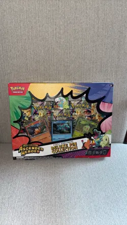 Pokemon Ascended Heroes First Partner Deluxe Pin Collection Sealed New - Image 1