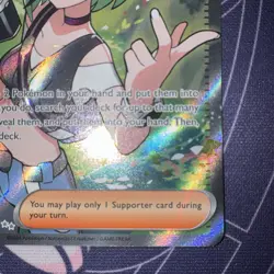 Pokemon Perrin TCG Ultra Rare Full Art Trainer Twilight Masquerade 209/167 NM/M - Image 2