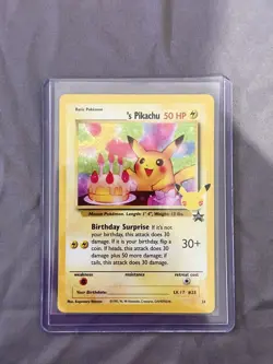 Pokemon TCG - Birthday Pikachu - 25th Anniversary - Celebrations 24/25 -No.8 - Image 1