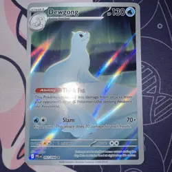 Pokemon TCG Dewgong 097/094 Phantasmal Flames Illustration Rare Near Mint - Image 1