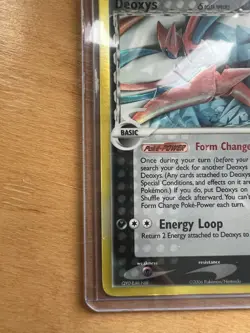 Vintage Pokemon Deoxys Delta Species Reverse Holo 3/110 - Image 3