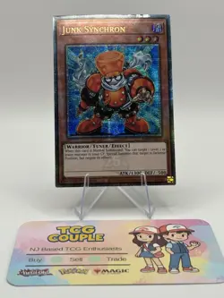 Junk Synchron 1st Edition Quarter Century Secret Rare NM RA03-EN199 Yu-Gi-Oh - Image 2