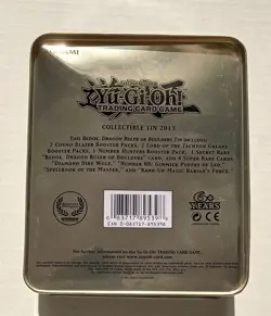 YuGiOh - Empty Collectible Tin 2013 - Redox Dragon Ruler of Boulders - Image 2
