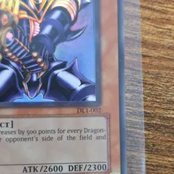 Konami Yu-Gi-Oh! Buster Blader DL1-002 Duelist League Promo Super Rare - Image 2