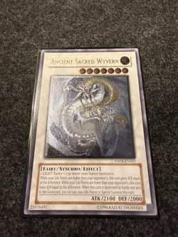 Yu-Gi-Oh! Ancient Sacred Wyvern ANPR-EN043 Ultimate Rare - Image 3