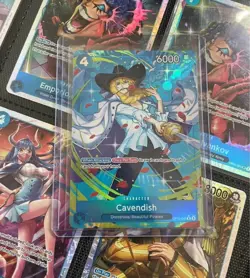 One Piece TCG: Royal Blood Cavendish OP10-045 (Parallel / Alt Art) - MINT - Image 1