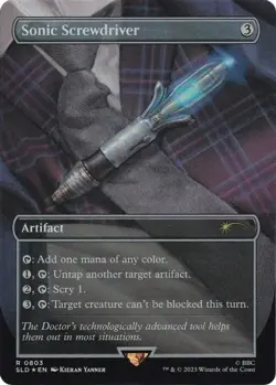 Sonic Screwdriver (0803) NM, English MTG Secret Lair Drop Series - Image 1
