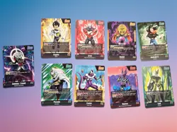 Dragon Ball Z DBZ Super Fusion World Bundle Of 9 Cards Buu Cell Awaken Leader 9B - Image 2