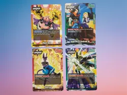 Dragon Ball Z DBZ Super Fusion World Bundle Of 9 Cards Buu Cell Awaken Leader 9B - Image 4
