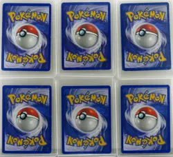 1999 Pokemon TCG Lot 7 1st Edition Jungle Team Rocket Common Cards WotC Pikachu - Image 2