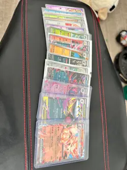 pokemon card lot with mini binders, tins, and ETB boxes - Image 3