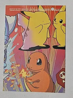 Jigglypuff TOPPS 2000 Pokemon: TV Series 2 Sticker Card #6 of 10 Single Owner - Image 5