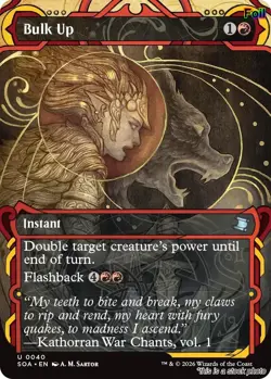 Bulk Up [SOA - 40] - NM [Foil] TCG MTG - Image 1