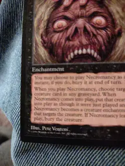 Magic The Gathering Necromancy Visions MTG TCG CCG NM+ - Image 2