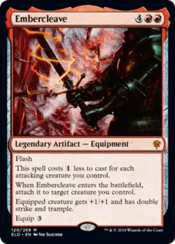 Embercleave NM, English MTG Throne Of Eldraine - Image 1