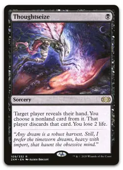 Thoughtseize #109 (NM) Double Masters 2XM Magic MTG - Image 1
