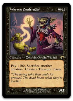 Warren Soultrader (Retro Frame) #414 (NM) Modern Horizons 3 MH3 Magic MTG - Image 1