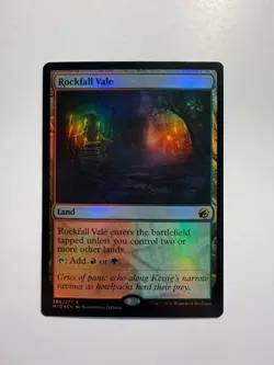 Rockfall Vale 266 MTG Innistrad: Midnight Hunt Foil - Image 1