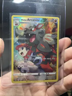 2022 Pokemon SWSH Lost Origin ARCANINE! TG08/TG3 Ultra Rare Trainer Gallery - Image 2