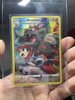 2022 Pokemon SWSH Lost Origin ARCANINE! TG08/TG3 Ultra Rare Trainer Gallery - Image 3
