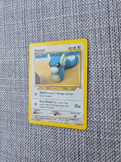 Dratini Neo Destiny 63/105 English Pokemon Card - Image 2