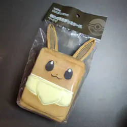 Eevee Plush Deck Box Japanese Pokemon Center Exclusive Sealed Brown Brand New - Image 1
