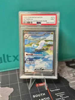 2023 POKEMON PAR EN-PARADOX RIFT SPECIAL ILLUSTRATION RARE ALTARIA EX PSA 9 - Image 1