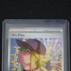 Pokemon TCG N's Plan 170/086 SV: Black Bolt Special Illustration Rare Holo 2025 - Image 3
