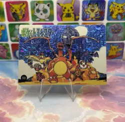 Pokemon Pikachu HOLO Vintage Pocket Monsters Prism Sticker 1998 Bandai Ninetndo - Image 1