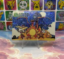 Pokemon Pikachu HOLO Vintage Pocket Monsters Prism Sticker 1998 Bandai Ninetndo - Image 2