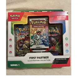 Pokemon First Partner Illustration Collection Box Factory Sealed TCG - Image 1